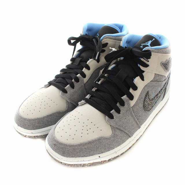 中古】未使用品 NIKE Air Jordan 1 Mid SE Crater エアジョーダン 1