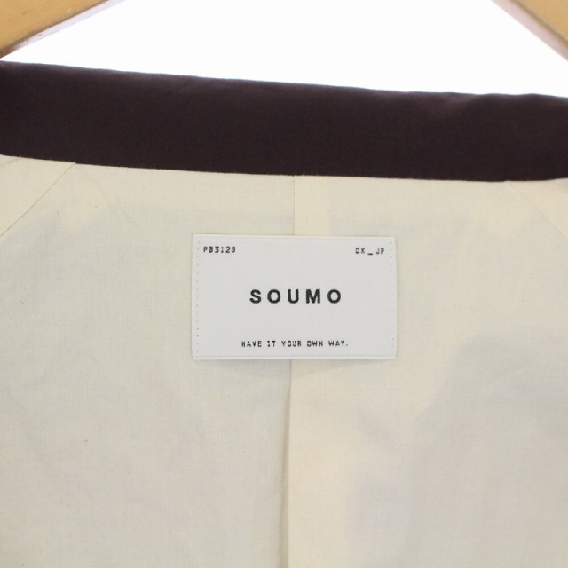 中古】ソウモ SOUMO 20AW W2MCコート チェスターコート アウター