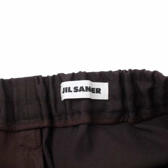 JIL SANDER LIGHT WOOL GABARDINE TROUSERS