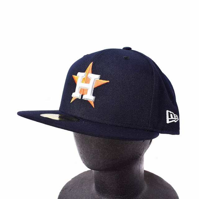 中古】ニューエラ NEW ERA 59FIFTY MLB 帽子 キャップ ヒューストン