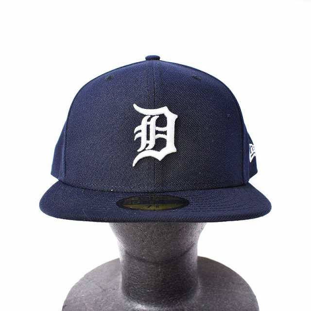中古】ニューエラ NEW ERA 59FIFTY MLB 帽子 キャップ デトロイト タイガース 3/8 58.7cm 紺 ネイビー  メンズの通販はau PAY マーケット ブランド古着のベクトル