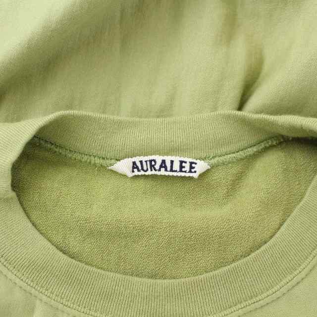 中古】オーラリー AURALEE 21SS SUPER HIGH GAUZE NAPPED SWEAT P/O