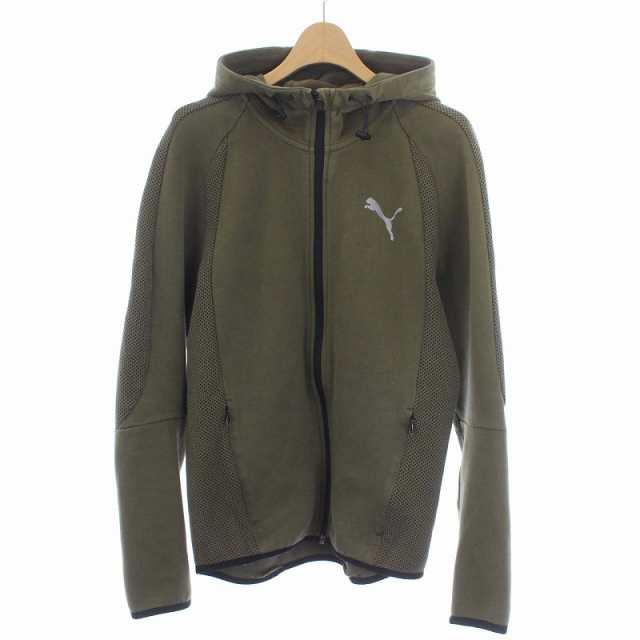 中古】プーマ PUMA EVOSTRIPE フーデッド ジャケット パーカー ジップアップ S カーキ 592618-14 /KH メンズの通販はau  PAY マーケット ブランド古着のベクトル au PAY マーケット－通販サイト