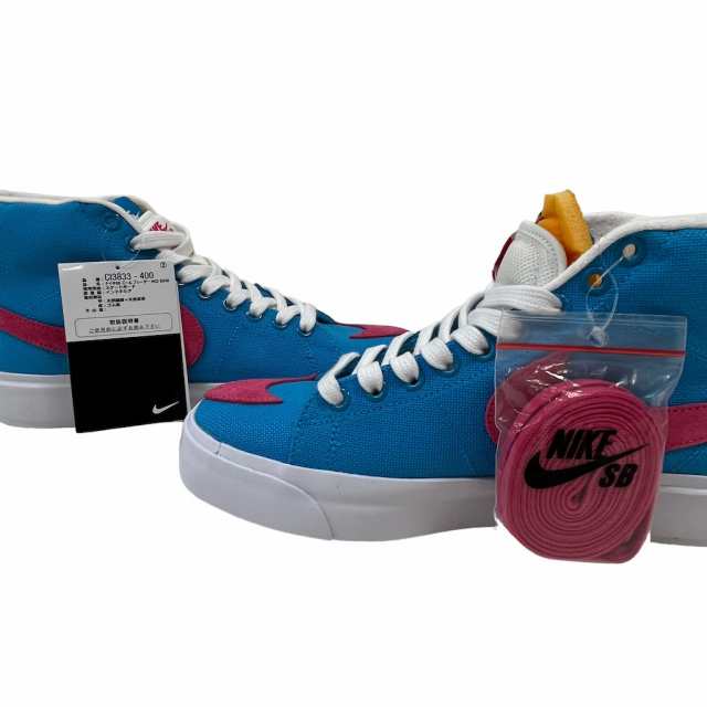 中古】未使用品 NIKE SB ZOOM BLAZER MID EDGE 