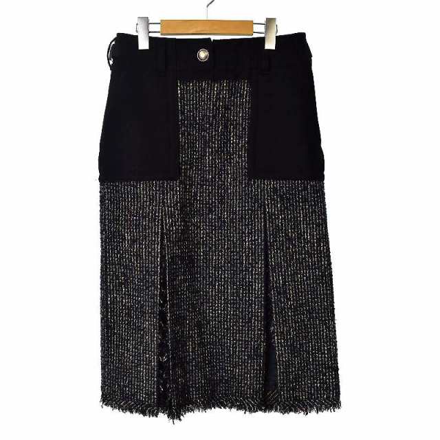 未使用品 サカイ sacai 20AW Tweed Skirt スカート ロング タイト