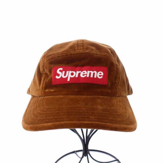 中古】シュプリーム SUPREME 20FW Velvet camp cap ベルベット ベロア