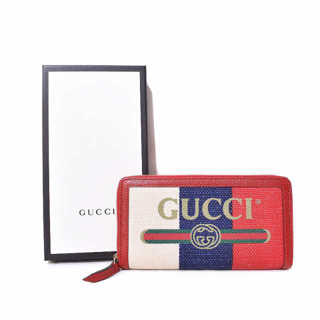 中古】グッチ GUCCI ヴィンテージ ロゴ 長財布 ロングウォレット