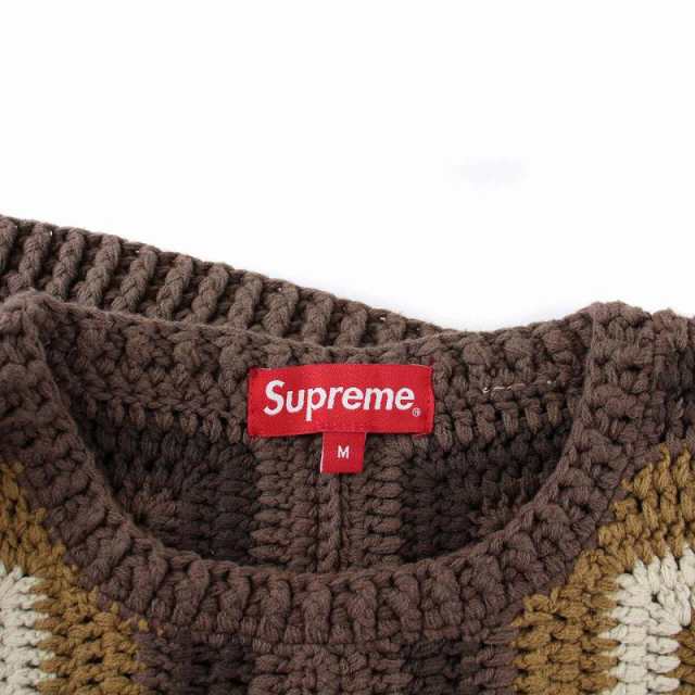 中古】シュプリーム SUPREME 22SS Hand Crocheted Sweater セーター