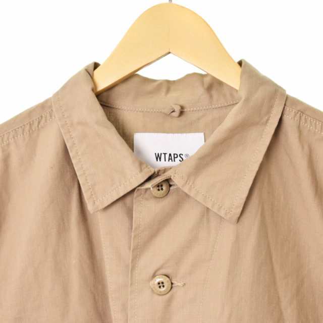 中古】WTAPS 21AW MODULAR LS COTTON RIPSTOP カモ 再構築 モジュラー