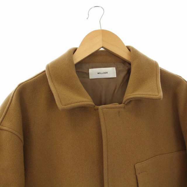 中古】ウェルダー WELLDER 19AW boxy car coat ボクシーカーコート