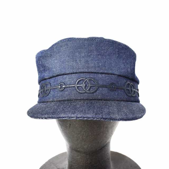 中古】エルメス HERMES Cabourg Cliquetis cap キャスケット キャップ ...