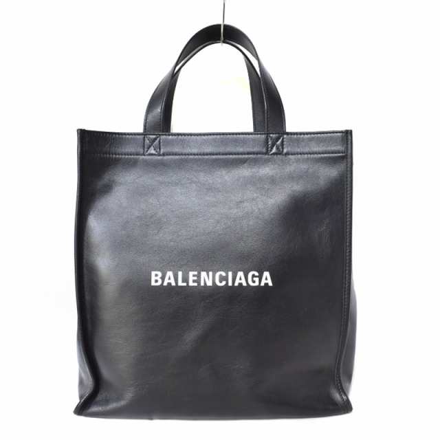 バレンシアガ BALENCIAGA ロゴ レザー トートバッグ