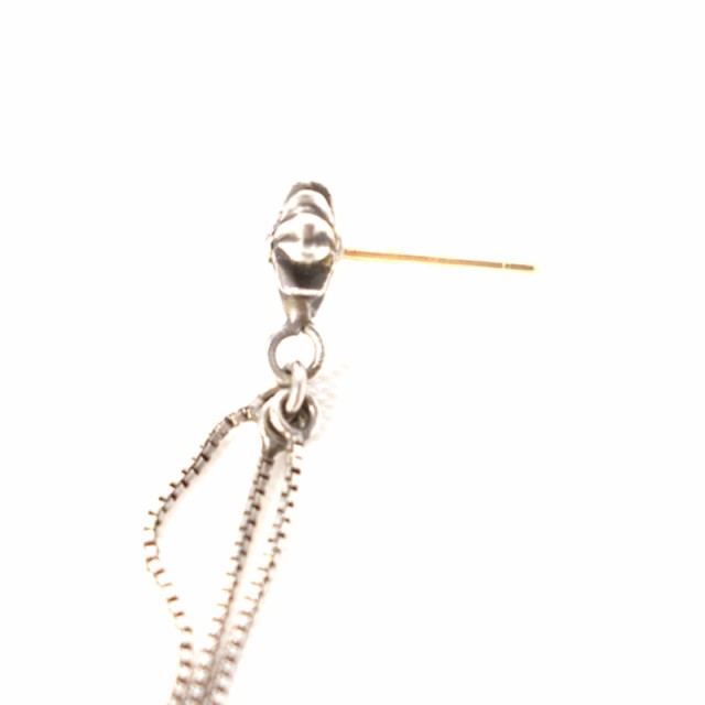 中古】クロムハーツ CHROME HEARTS Earrings JOJO 3 Charm ピアス CH