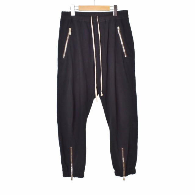 リックオウエンス Rick Owens 20AW drawstring zipped cuff joggers