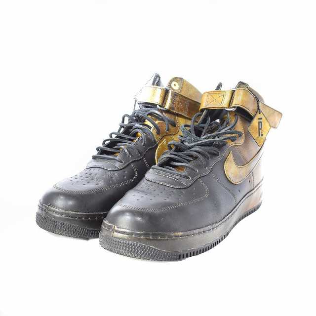 【中古】ナイキ NIKE × PIGALLE AIR FORCE 1 HI NG CMFT LW ピガール エアフォース1 ハイ 30cm 茶 黒  677129-090｜au PAY マーケット