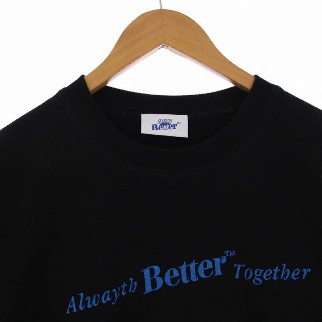 ALWAYTH Better Gift Shop Crewneck スウェット705cm 袖丈 - その他