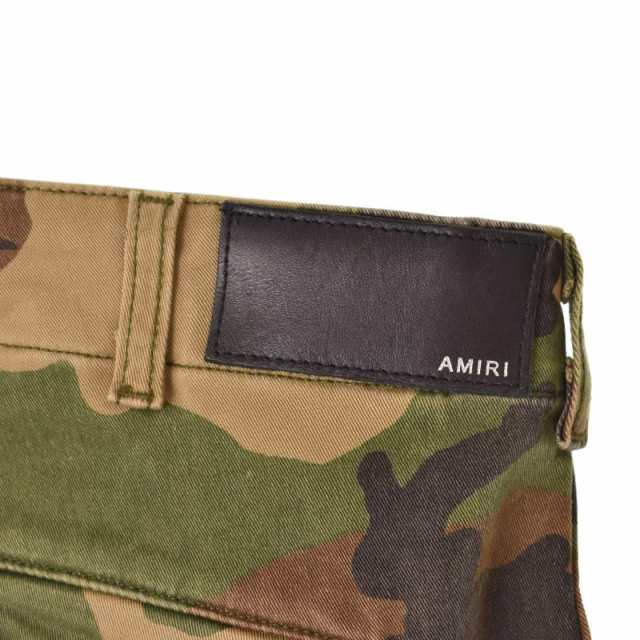 中古】アミリ AMIRI 近年モデル カーゴパンツ ワークパンツ 迷彩