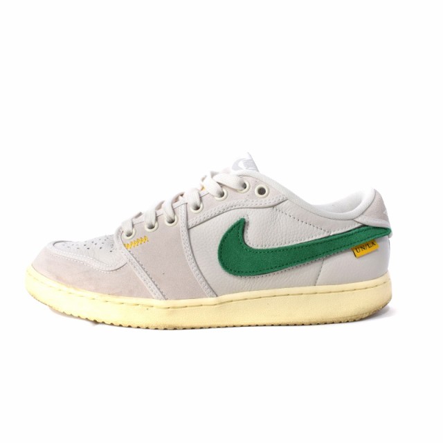 【中古】ナイキ NIKE UNION Air Jordan 1 Low KO Sail Leather ユニオン エアジョーダン1 ロー スニーカー  灰 26.5cm｜au PAY マーケット