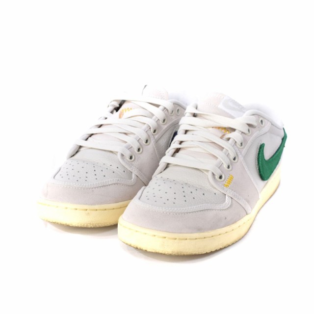 中古】ナイキ NIKE UNION Air Jordan 1 Low KO Sail Leather ユニオン