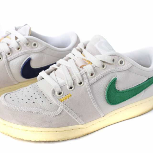 中古】ナイキ NIKE UNION Air Jordan 1 Low KO Sail Leather ユニオン