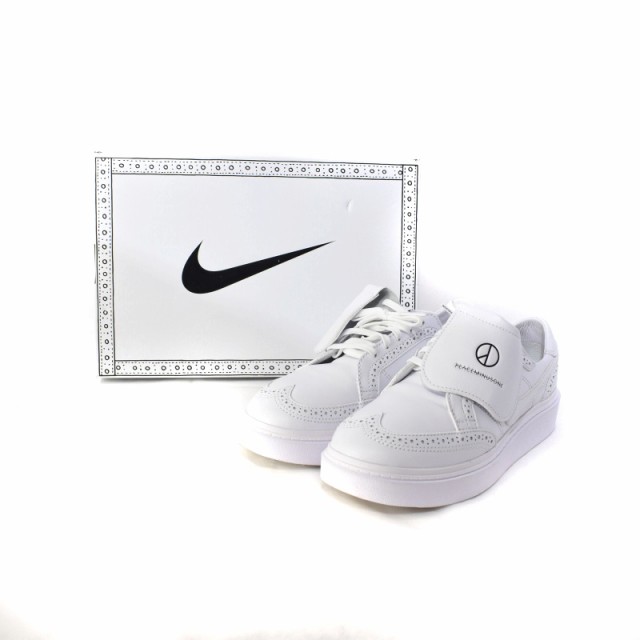 中古】ナイキ NIKE ×PEACEMINUSONE Kwondo1 White ピースマイナスワン