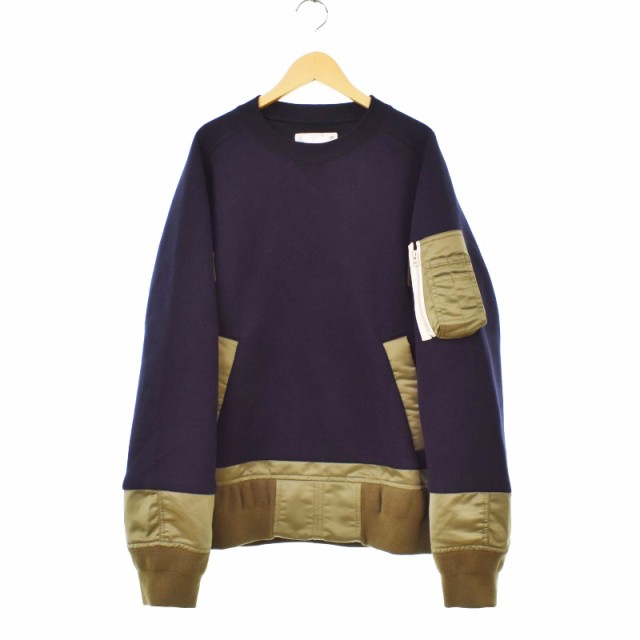 sacai サカイ 22SS Sponge Sweat Pullover | pybli.com.my