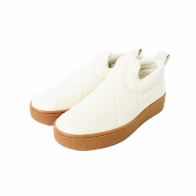 中古】ボッテガヴェネタ BOTTEGAVENETA QUILTED NAPPA SNEAKERS