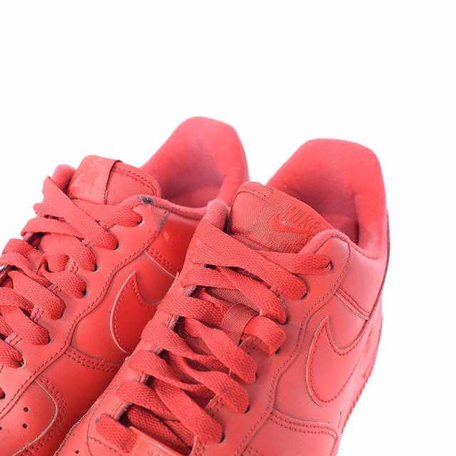 【中古】ナイキ NIKE Air Force 1 Low Triple Red エアフォース１ ロー トリプルレッド スニーカー 25.5cm  CW6999-600｜au PAY マーケット