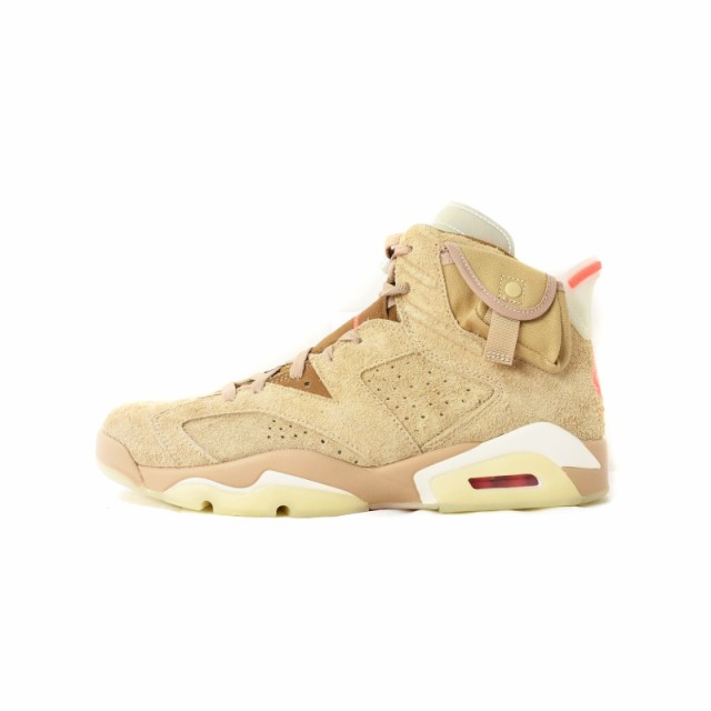 ナイキ  TD AIR JORDAN 6 British Khaki DH0692-200 エアジョーダン6ブリティッシュカーキスニーカー メンズ 9cm