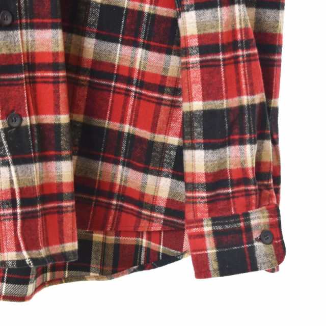 【美品】FEAR OF GOD 
デニムカラー Flannel チェックシャツ