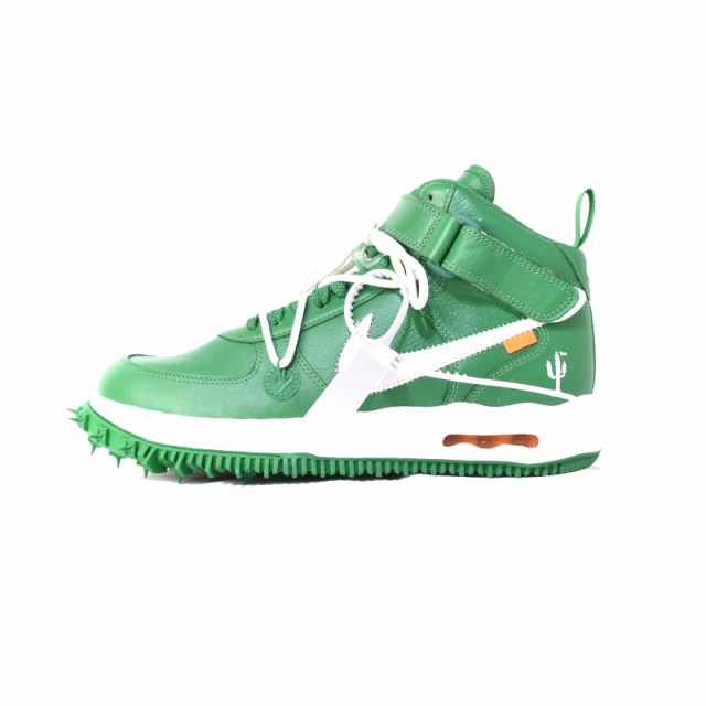 中古】ナイキ NIKE ×Off-White オフホワイト Air Force 1 Mid SP LTHR ...