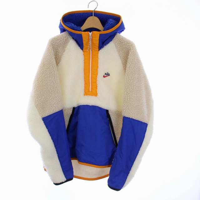 中古】ナイキ ハーフジップフーディ ウィンターSHERPA フリース