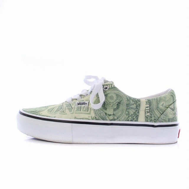 中古】バンズ VANS Supreme 23SS Dollar Era ローカットスニーカー US7