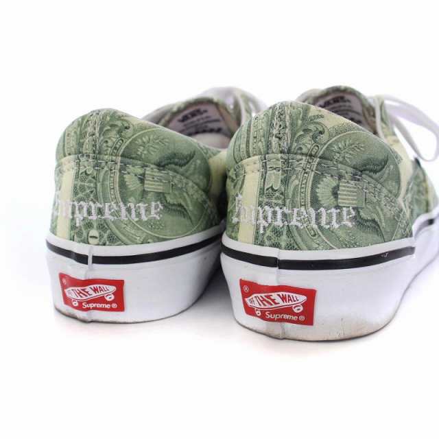 中古】バンズ VANS Supreme 23SS Dollar Era ローカットスニーカー US7 ...