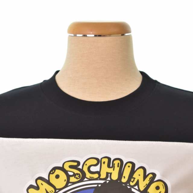 中古】未使用品 モスキーノ MOSCHINO Mickey Rat ミッキーラット T