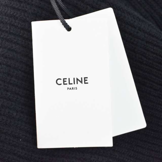 中古】未使用品 セリーヌ CELINE 23SS カラーストーン クルーネック