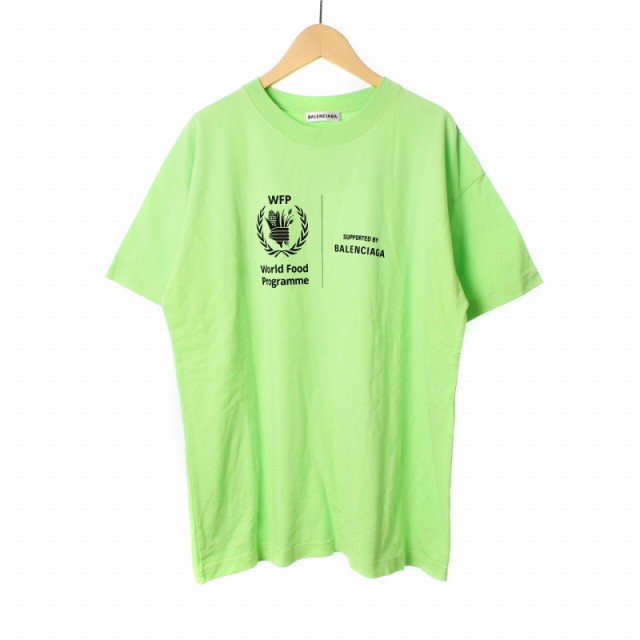 中古】バレンシアガ BALENCIAGA 20年製 WFPプリント Tシャツ