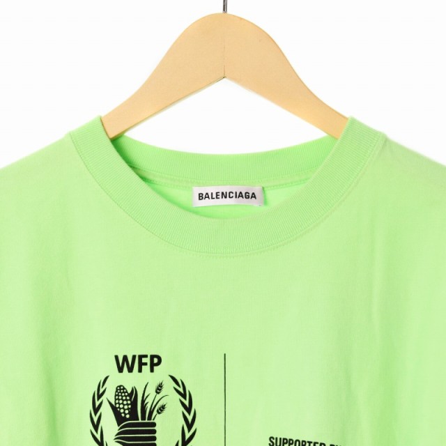 中古】バレンシアガ BALENCIAGA 20年製 WFPプリント Tシャツ ...
