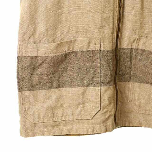 中古】ナイジェルケーボン NIGEL CABOURN BEAN SACK BORDER VEST