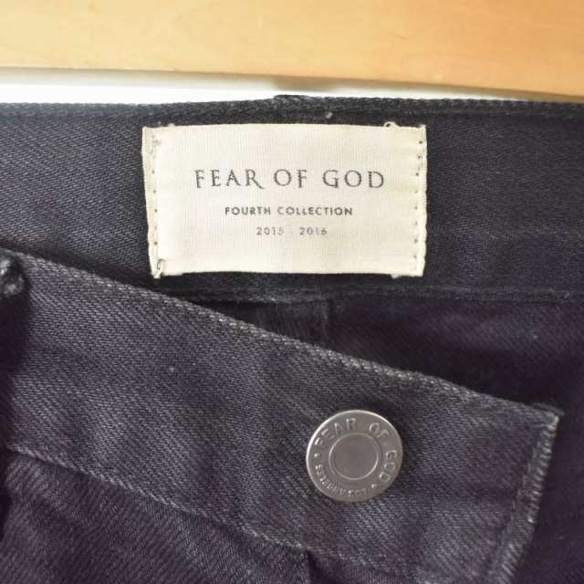 Fear of god 4th クラッシュ デニム パンツ 29jerrylorenzo - デニム ...