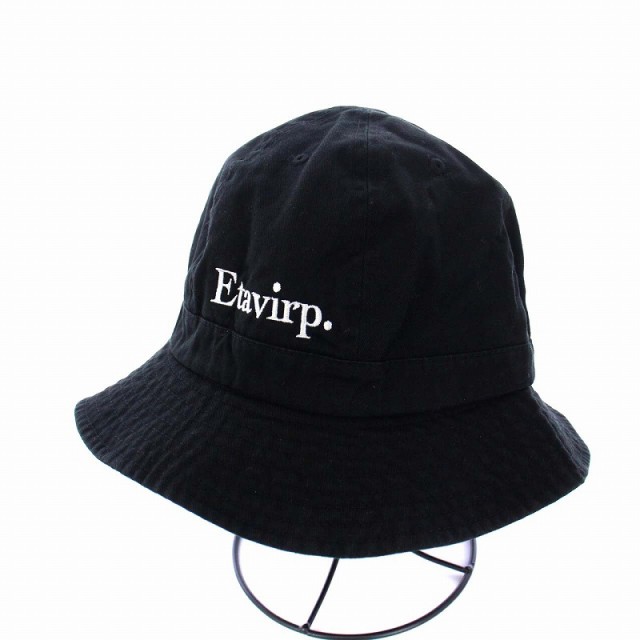 中古】エタヴァープ etavirp Logo Bucket Hat ロゴバケットハット 帽子