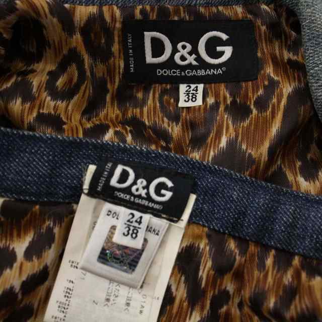 中古】ドルチェ&ガッバーナ D&G セットアップ 上下 ツイード スカート