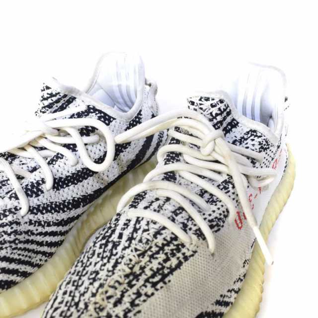 中古】アディダス adidas YEEZY Boost 350 V2 Zebra イージーブースト ...