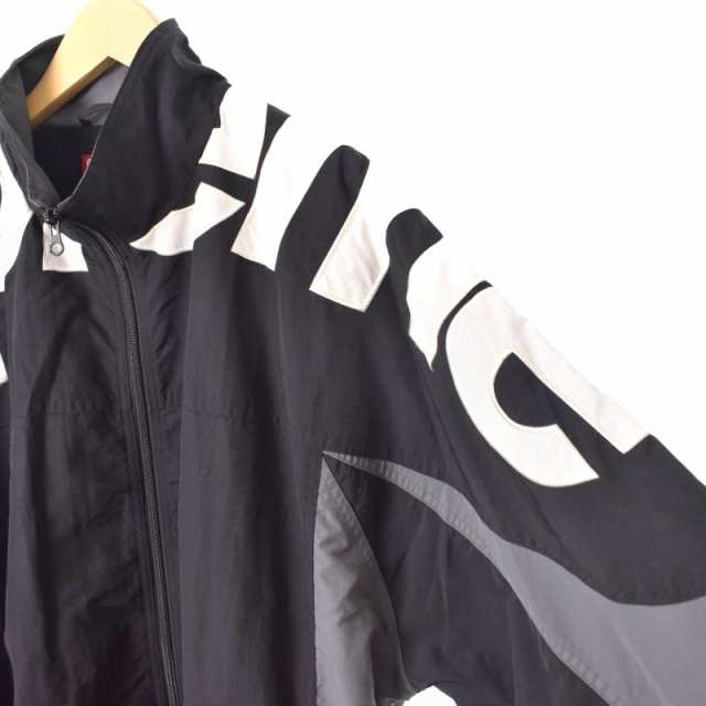 【中古】シュプリーム SUPREME 19AW Shoulder Logo Track Jacket ショルダーロゴ トラックジャケット L  グレー｜au PAY マーケット