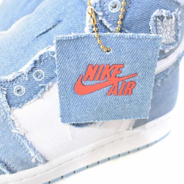 中古】未使用品 ナイキ NIKE WMNS Air Jordan 1 High OG Denim エア