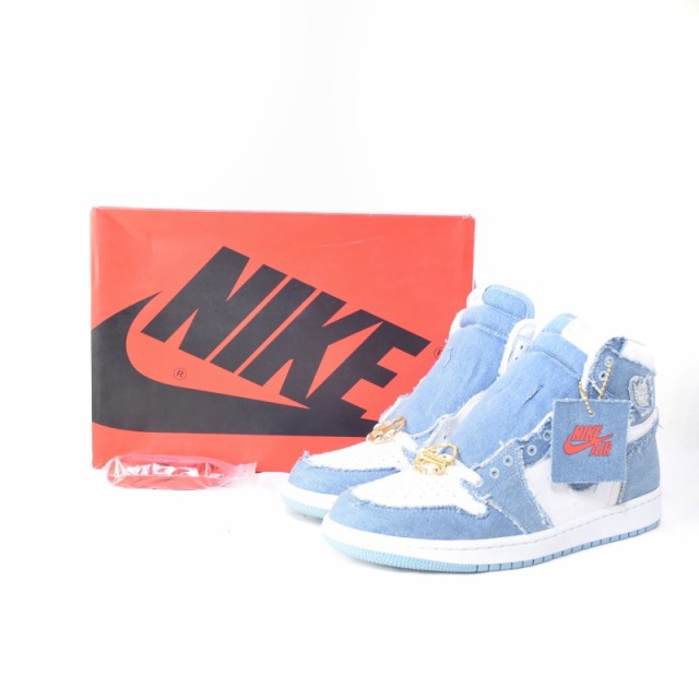 中古】未使用品 ナイキ NIKE WMNS Air Jordan 1 High OG Denim エア ...