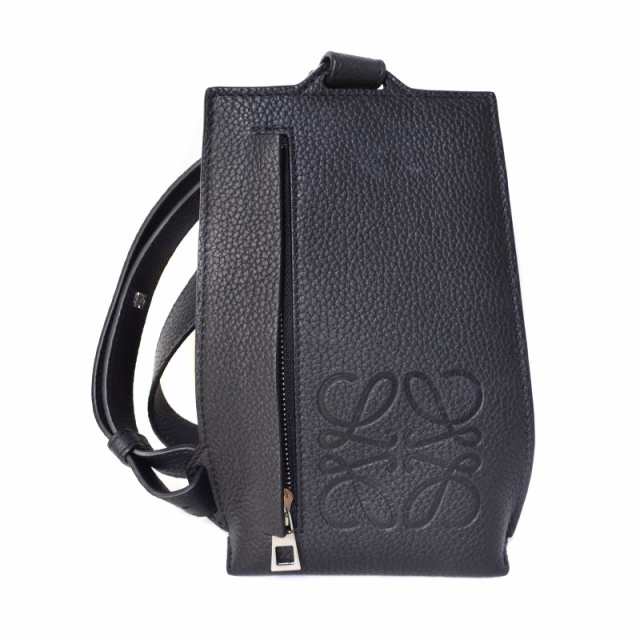 中古】ロエベ LOEWE バーティカルTポケット ショルダーバッグ ボディ