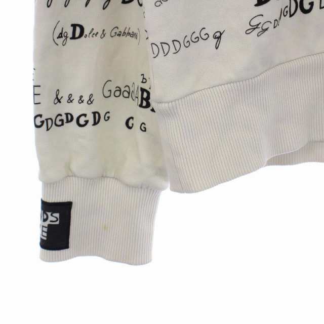 中古】ドルチェガッバーナ DOLCEGABBANA スウェット トレーナー 長袖 総柄 ロゴ 46 S アイボリー gt9tf9tの通販はau  PAY マーケット - ブランド古着のベクトル | au PAY マーケット－通販サイト