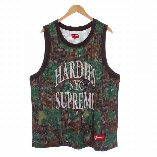 中古】未使用品 シュプリーム 23SS Hardies Camo Basketball Jersey