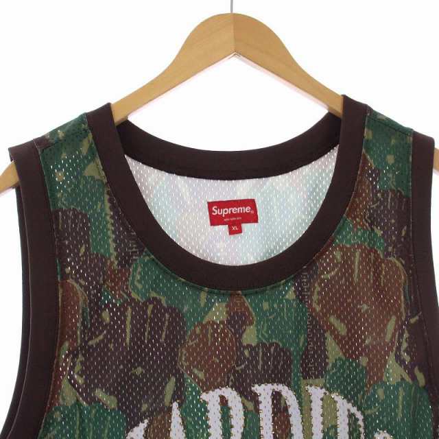 中古】未使用品 シュプリーム 23SS Hardies Camo Basketball Jersey